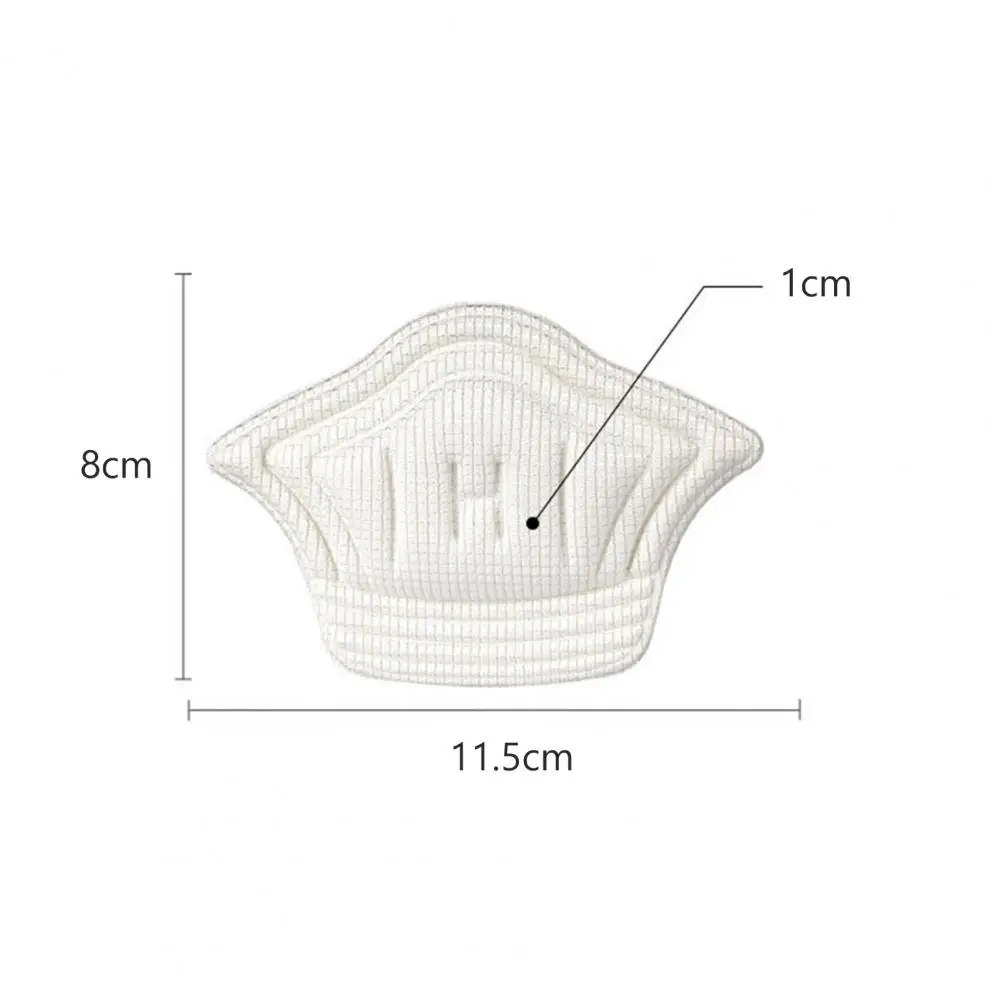 

2Pcs Heel Cushion Pads Self Adhesive Pain Relief Thick Anti-wear Heel Protector Stickers for High Heels