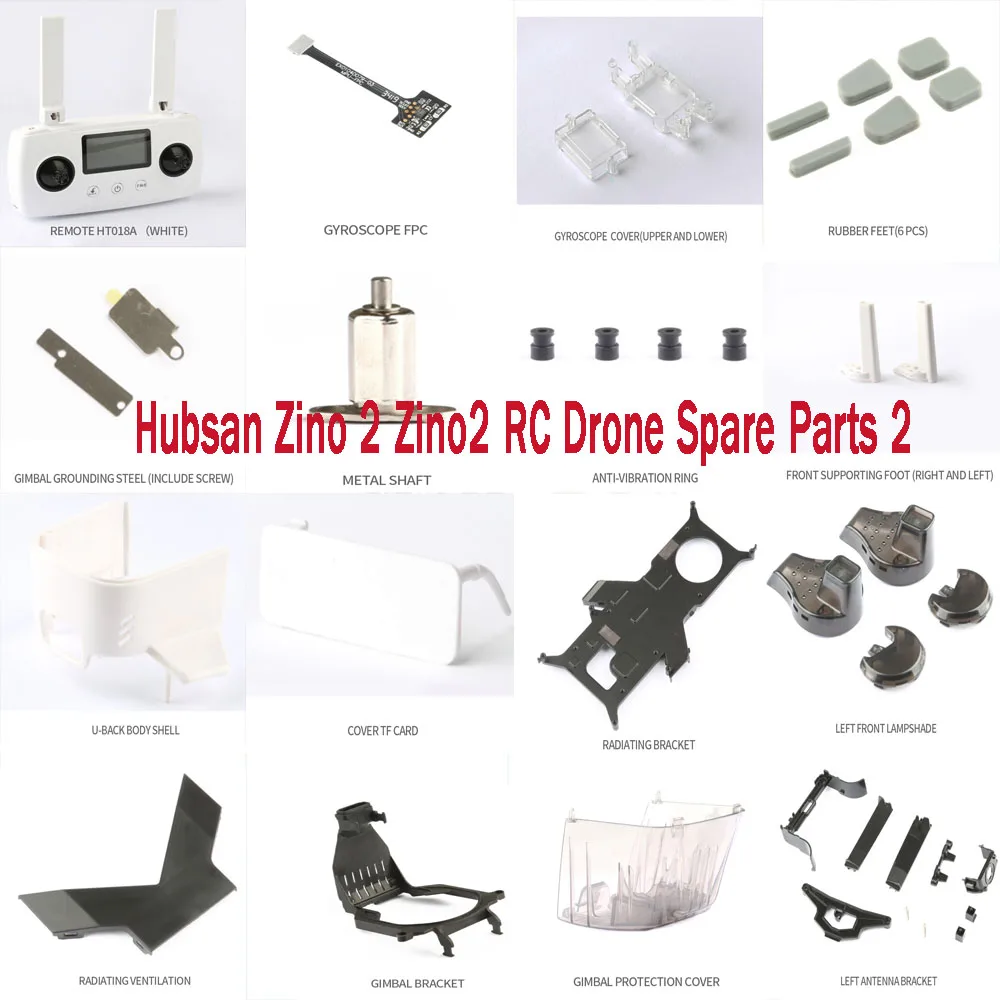 

Дрон Hubsan Zino 2 Zino2, оригинальные аксессуары, GPS-приемник, зарядное устройство, выключатель питания, линия зарядки и т. д., 2