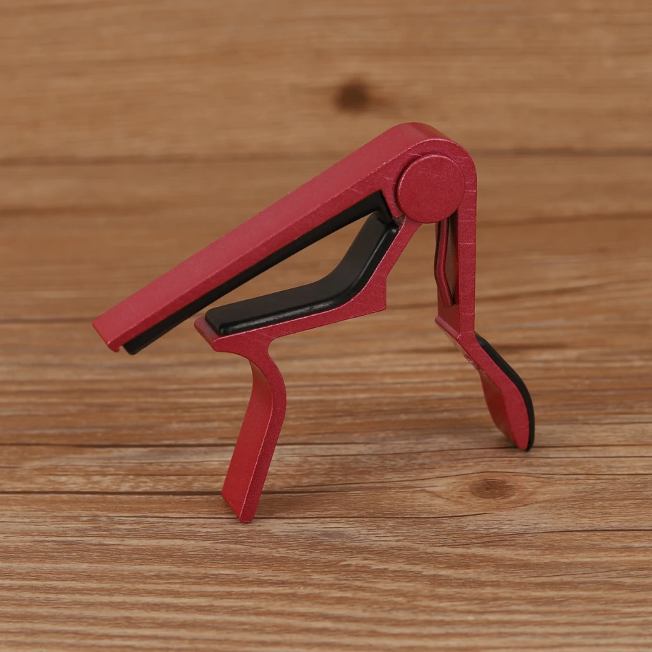 heißer hohe qualität neue aluminium legierung quick change clamp key clip akustische klassische elektrische gitarre capo für ton einste