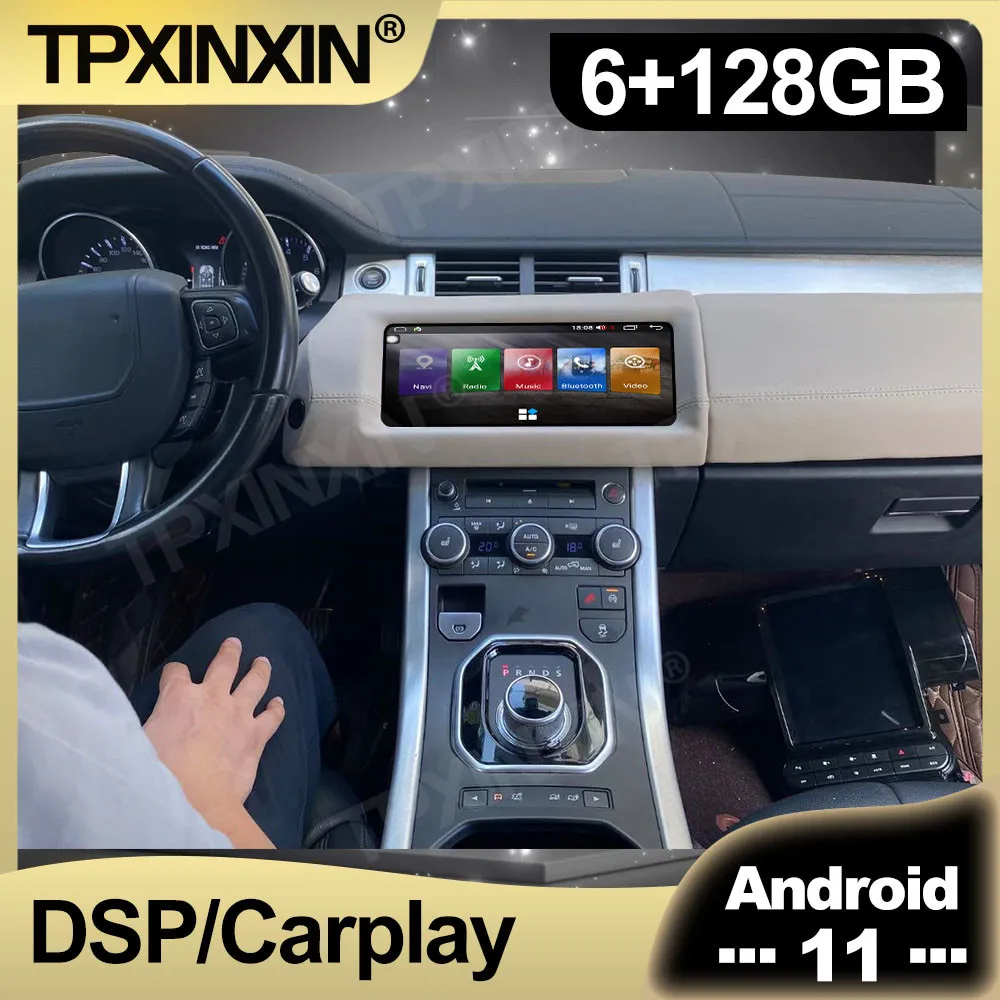

12.1 inchTesla IPS Screen AutoRadio For Range Rover Evoque 2014 - 2018 Android 11 Car Radio Multimedia DVD Player Navigation GPS