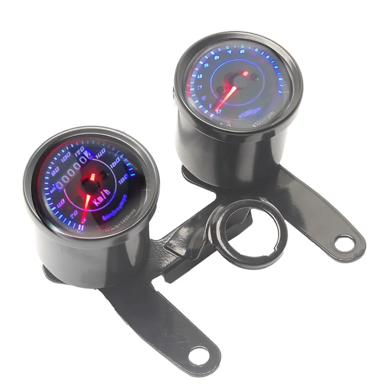 Motorcycle LED Instrument Mechanics Tachometer Speedometer Gauge Scooter for Honda Cm125 Cbt125 Kawasaki Suzuki GN125 150 Retro |