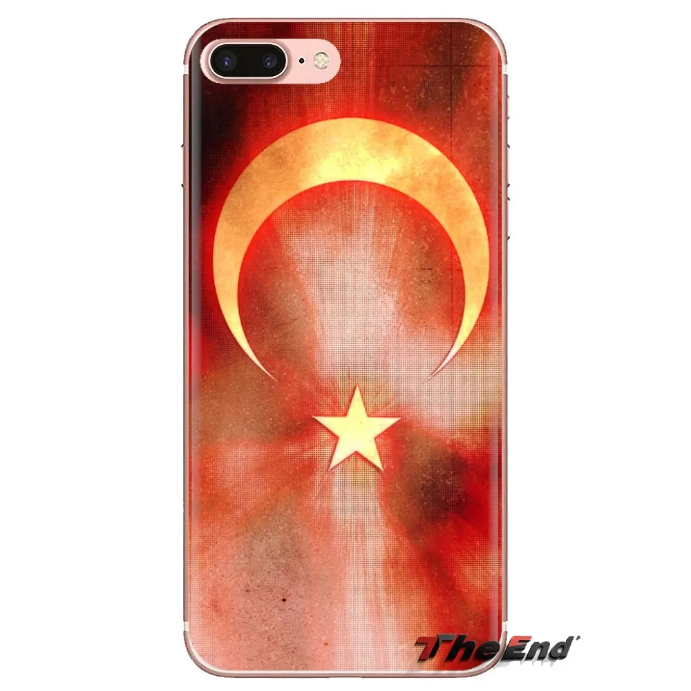 Для samsung Galaxy S3 S4 S5 Mini S6 S7 Edge S8 S9 S10 Plus Note 3 4 5 8 9 Turkei Турция Ataturk флаг баннер силиконовый