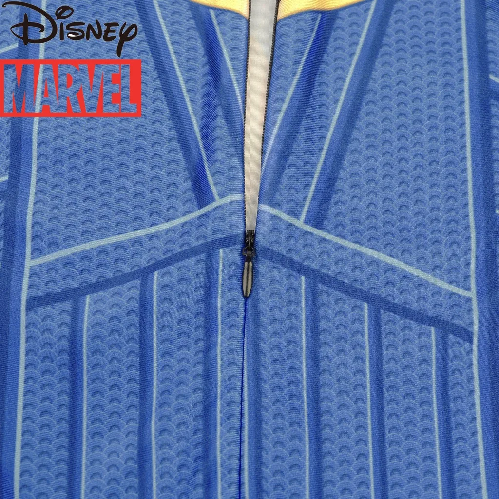 Комбинезон с героями Marvel Мстители 4 Капитан колготки для косплея аниме