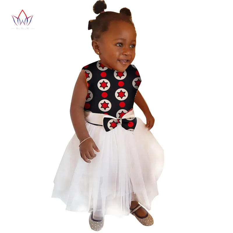 2020 африканская Женская одежда для детей Дашики традиционные Хлопковые Платья с