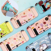 for nintendo switch cute case nitendo nintend switch accessories soft tpu shell cover for nintendos switch skin colorful