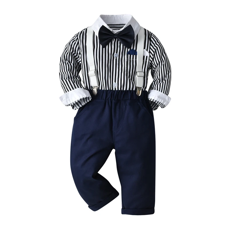Новинка осени 2023 официальный костюм джентльмена для детей платье маленьких