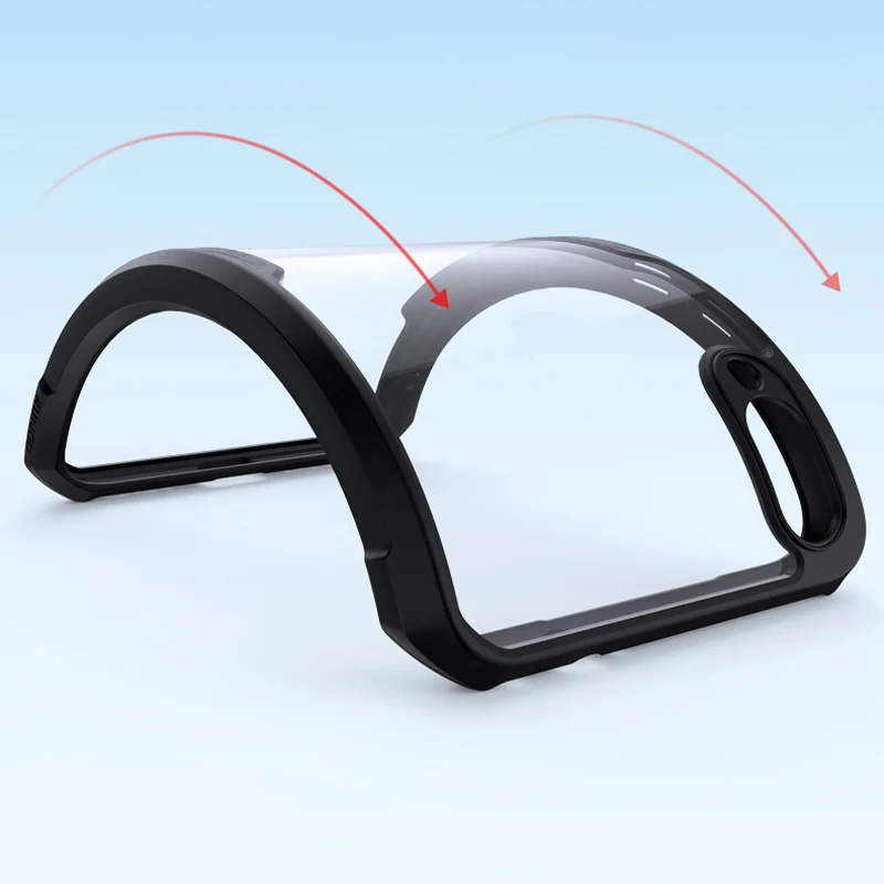 Для Xiaomi Redmi Note 7 Pro 7s ProCase прозрачный противоударный чехол акриловый Бампер Мягкий