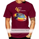 Хлопковая футболка с короткими рукавами и принтом электрического лёгкого оркера