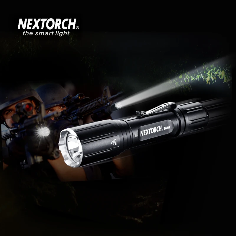 NEXOTRCH фонарик 18650 Батарея 1040 люмен Водонепроницаемый Перезаряжаемые