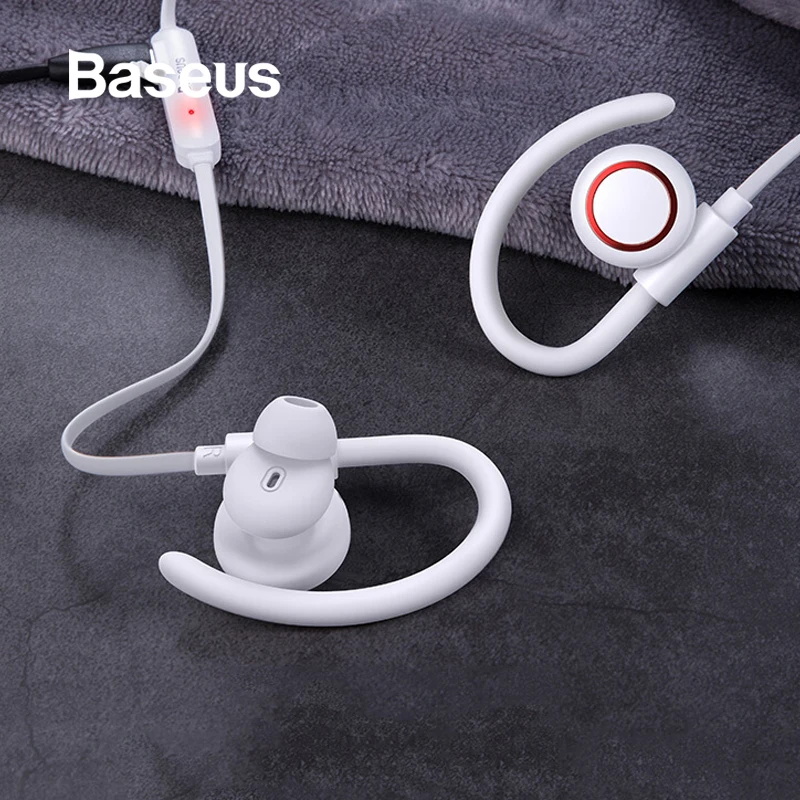 Стереонаушники Baseus S17 с Bluetooth противоскользящие наушники крючком IPX5