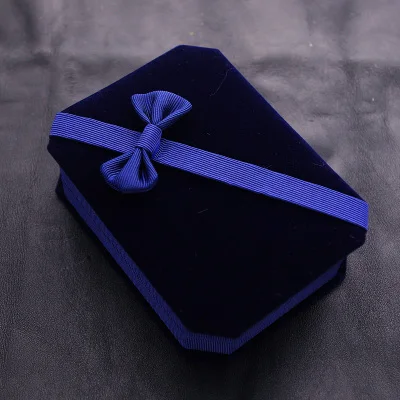 3 цвета Свадебная коробка для хранения ювелирных изделий невесты красивый бант