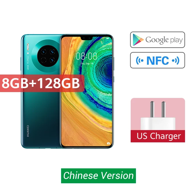 8G 128G Green huawei mate 30 смартфон 40MP Тройная задняя камера 6,62 ''полный экран Kirin 990 27W беспроводной QC Скидка 600 руб. /. При заказе от 5500 руб. /Промокод: newyear600 / Количество ограничено,торопи - Цвет: 8G 128G Green