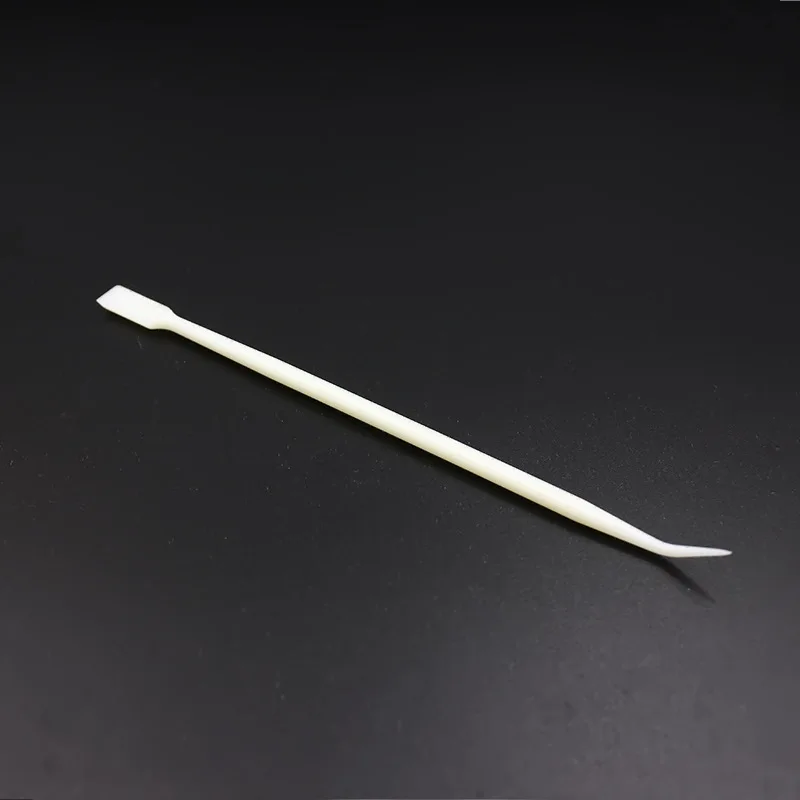 

2 Way Plastic Fake Eyelash Perming Stick Tool False Eyelash Tweezers with Hot Glue Spoon Fake Eye Lash Applicator Eyelash