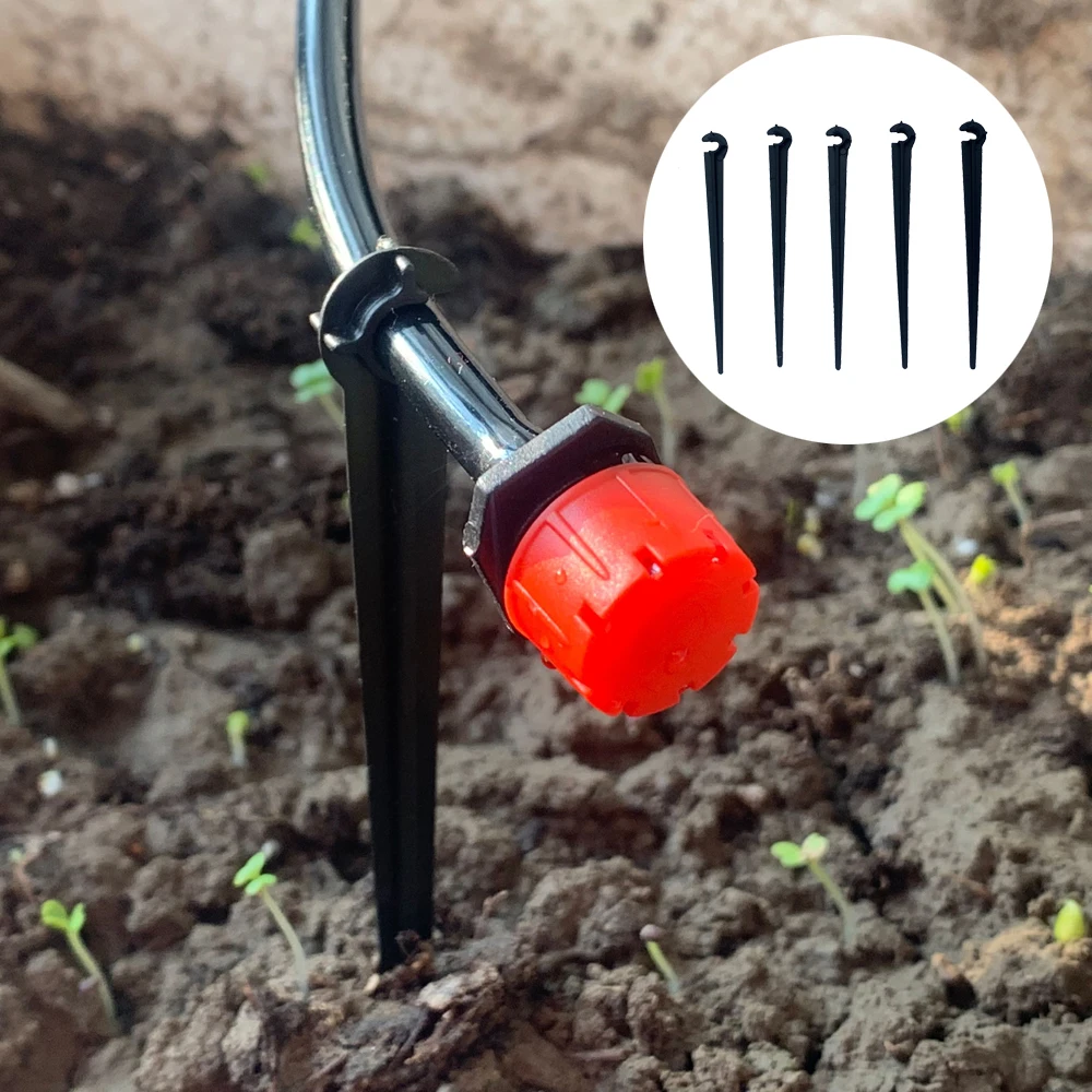 

Кронштейн для шланга 1/4 дюйма, для системы полива сада, фитинг для труб с-образной фиксированной стебли, держатель для шланга 4 / 7 мм, сельскох...