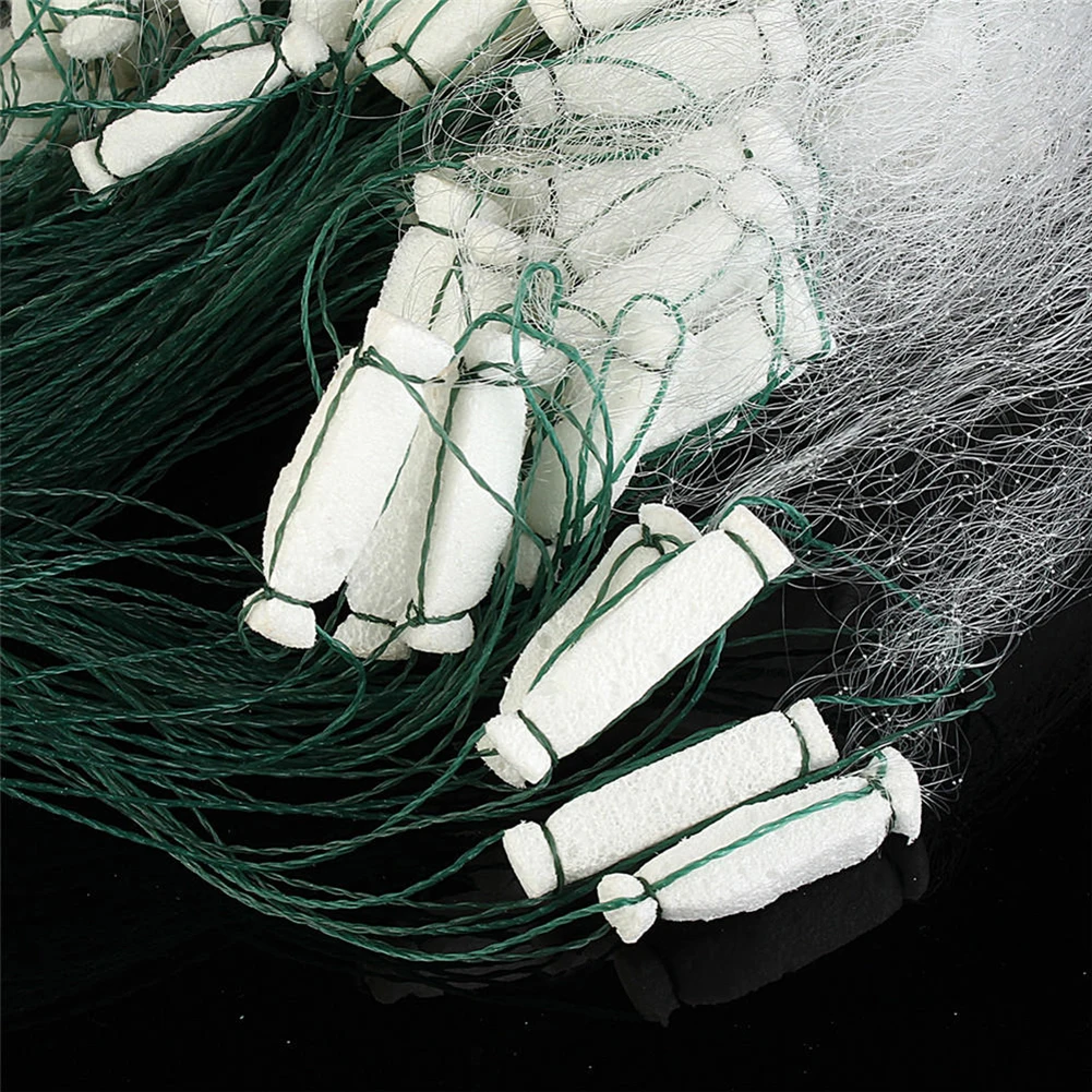 Натяжной канат длиной 25 м 3 слоя Леска рыболовная сеть рыб с поплавком 5 типов