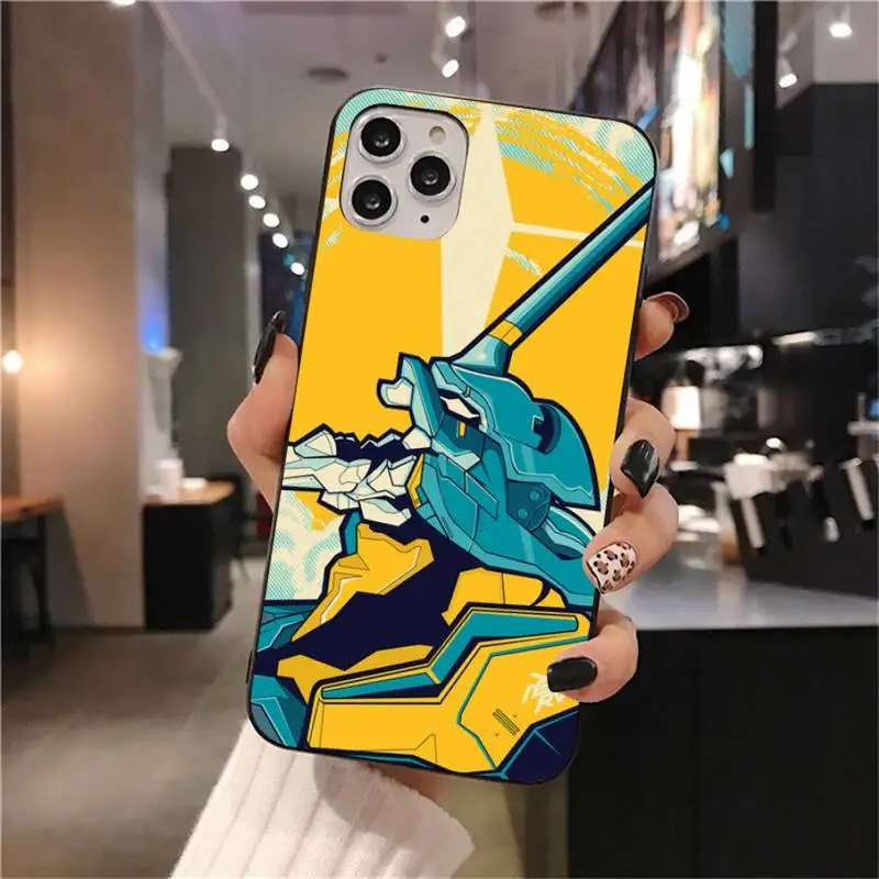 

Anime EVA Genesis Evangelion Phone Case for iphone 12 pro max 11 pro XS MAX 8 7 6 6S Plus X 5S SE 2020 XR case