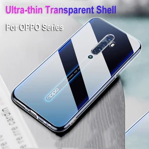 Ultra-thin Transparent Clear Case For OPPO A15 A12 A73 A53 A52 A72 A92 S A32 A31 A5 A9 2020 Reno 5 4 in USA (United States)