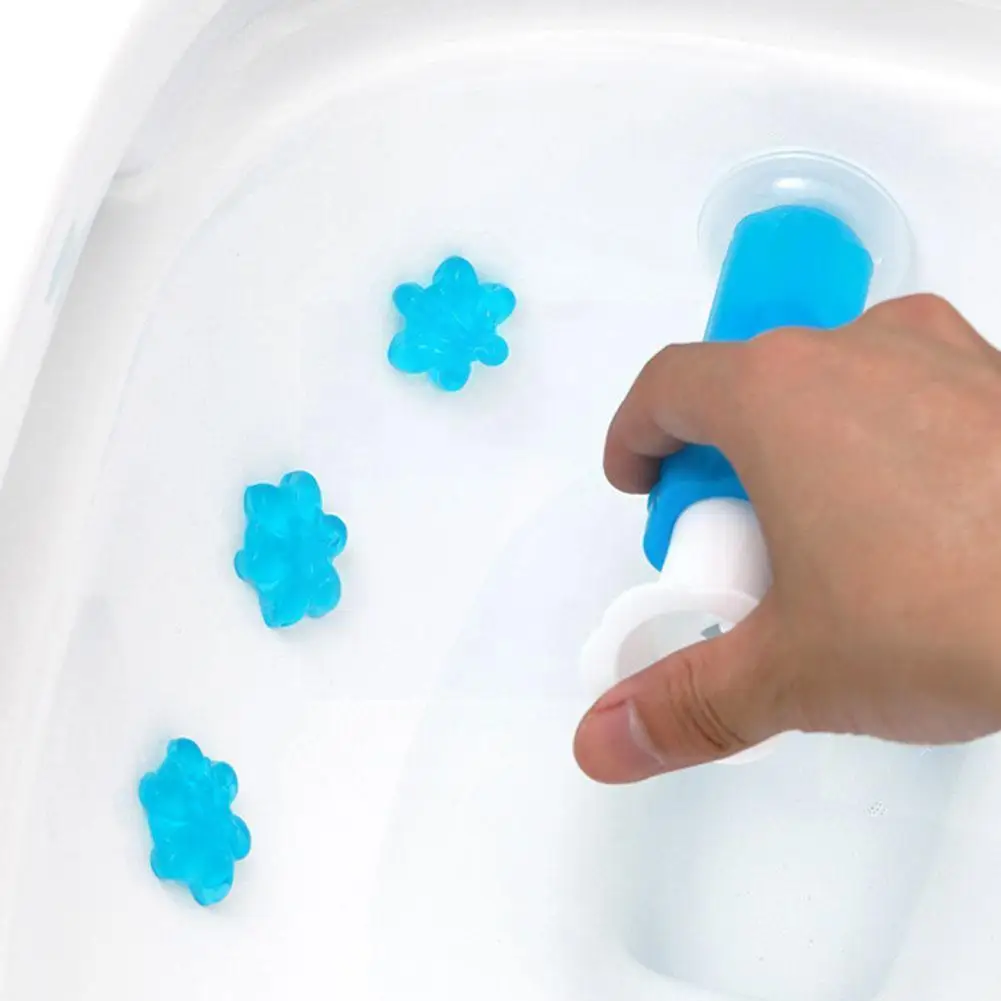 

Flower Aromatic Toilet Gel Toilet Deodorant Cleaner Cleaner Fragrance Leave And Odors household Remove Traces No Toilet Dro P4H5