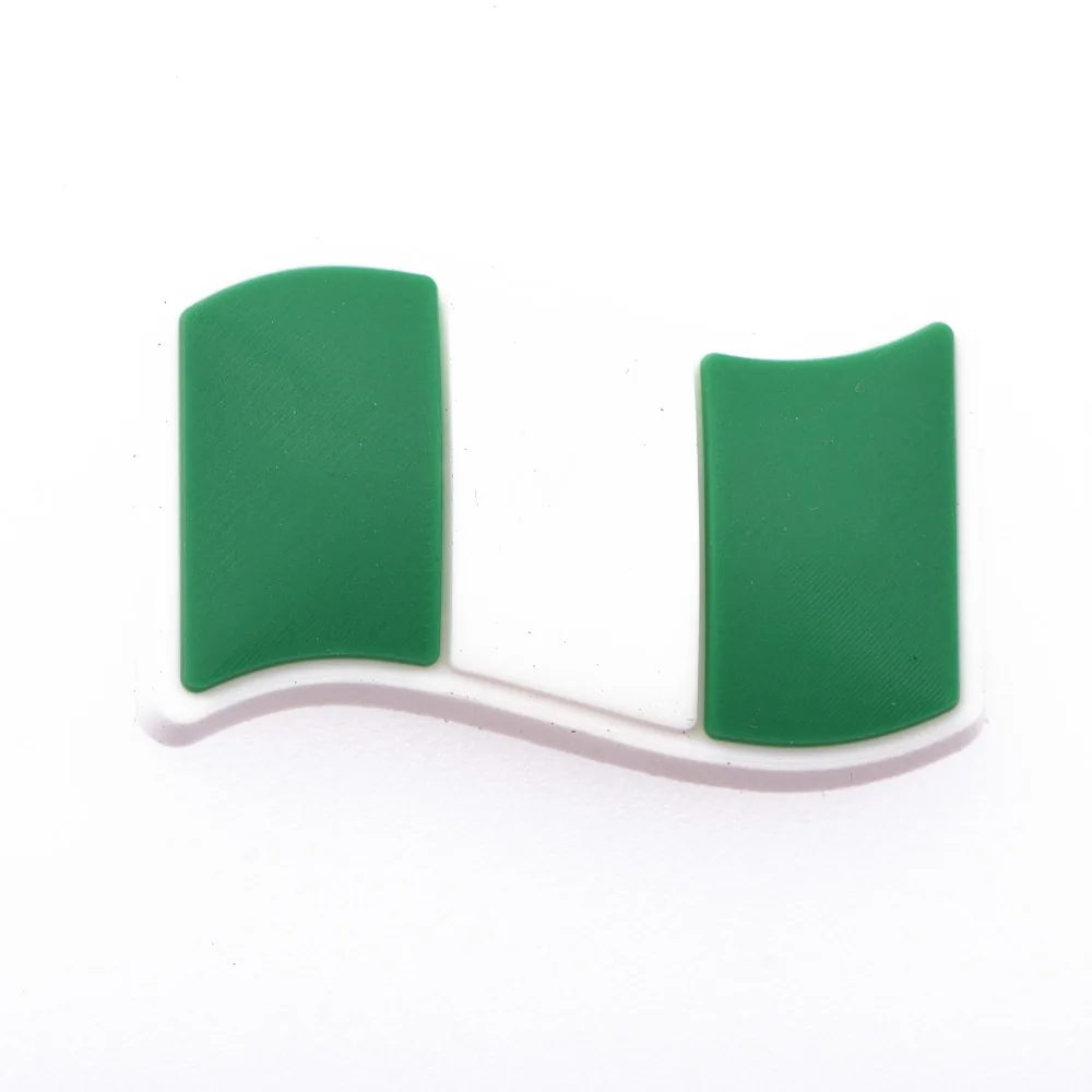 Hot Sale 1 Pcs PVC Croc Shoe Charms National Flag Shoes Decorations Africa Country Accessories Nigeria South Africa Cuba Mexico