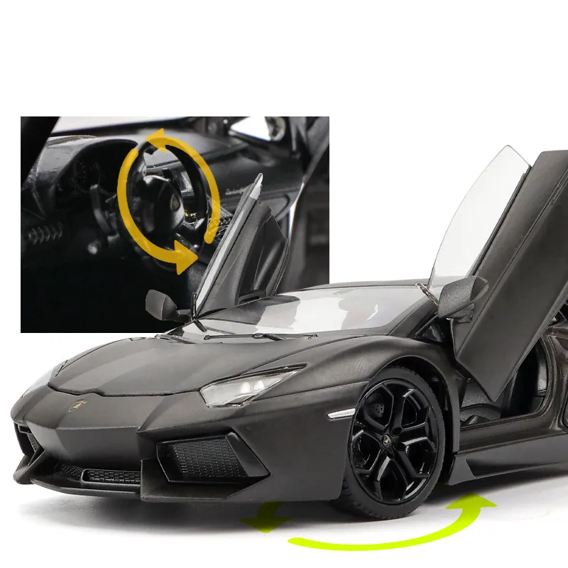 WELLY 1:24 Aventador LP700 4 брелок для автомобильных ключей модель с литьем под давлением