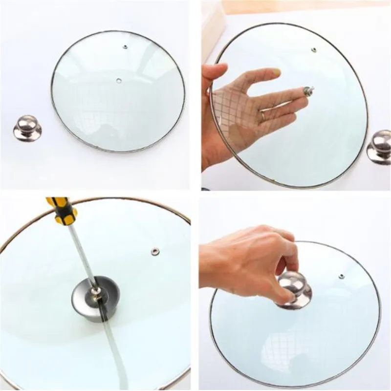 Нержавеющая сталь кухонная утварь котелок кастрюля крышка рукоятка новая ручка