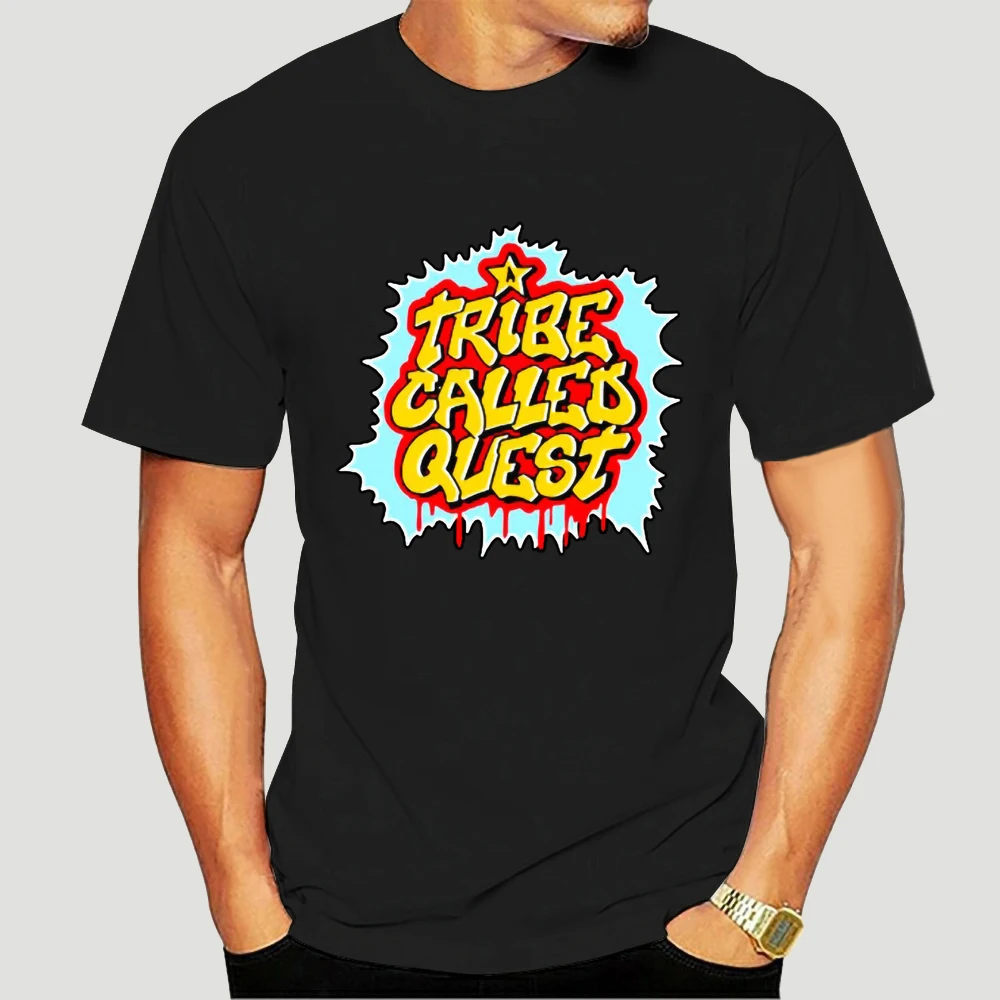 

A Tribe Called Quest Vintage Retro Hip Hop Music T Shirt Design tshirt printing custom printed tshirt, summer o neck tee 6740X