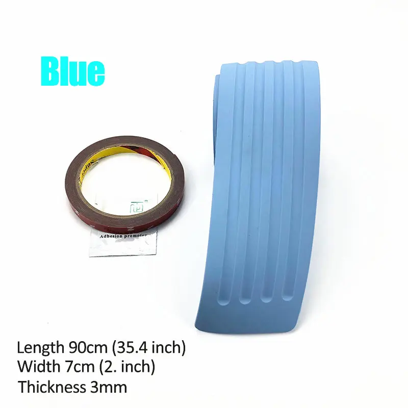 90CM Blue Защитный чехол на задний бампер автомобиля для Kia SORENTO Stinger Niro Carnival Ray Venga procipe Stonic SP Telluride - Название цвета: 90CM Blue