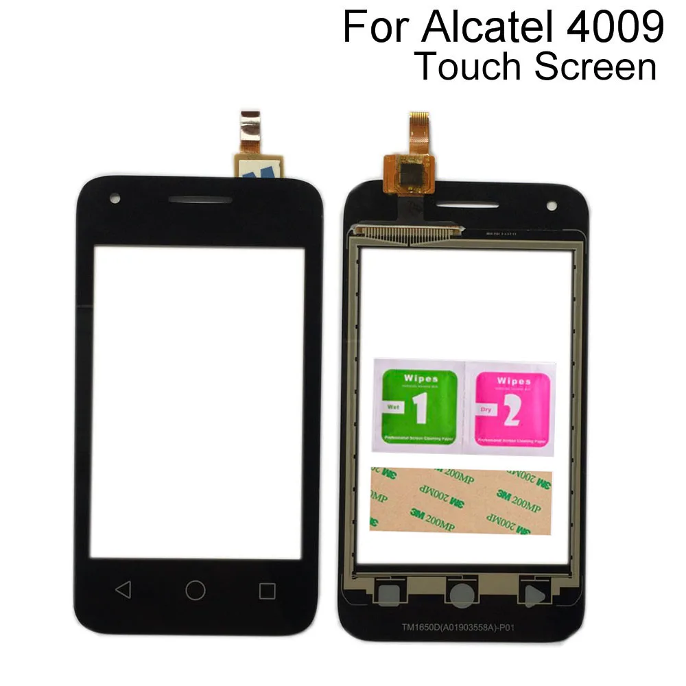 Панель дигитайзера для Alcatel One Touch Pixi 3 4009 4009E OT4009 датчик сенсорного экрана 3M