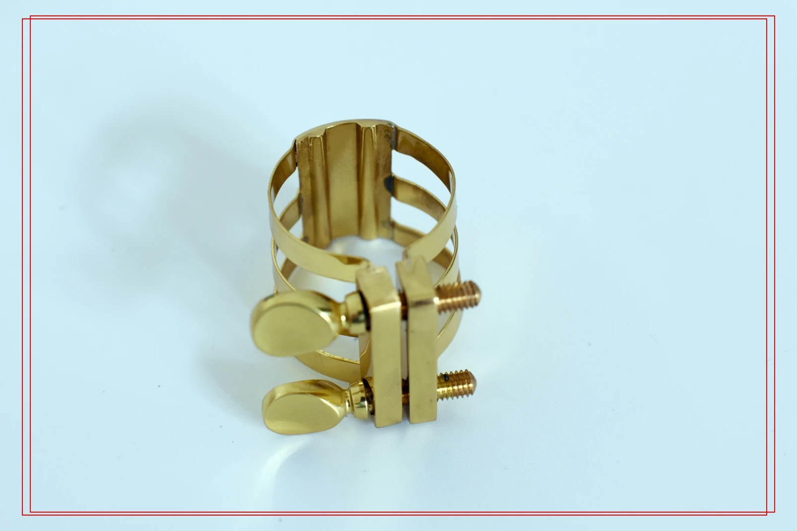 

Drop E ATLO Saxophone Reed Copper Card Clamp Clip Clamp Bakelite Flute Head Copper Card Send Flat Hat