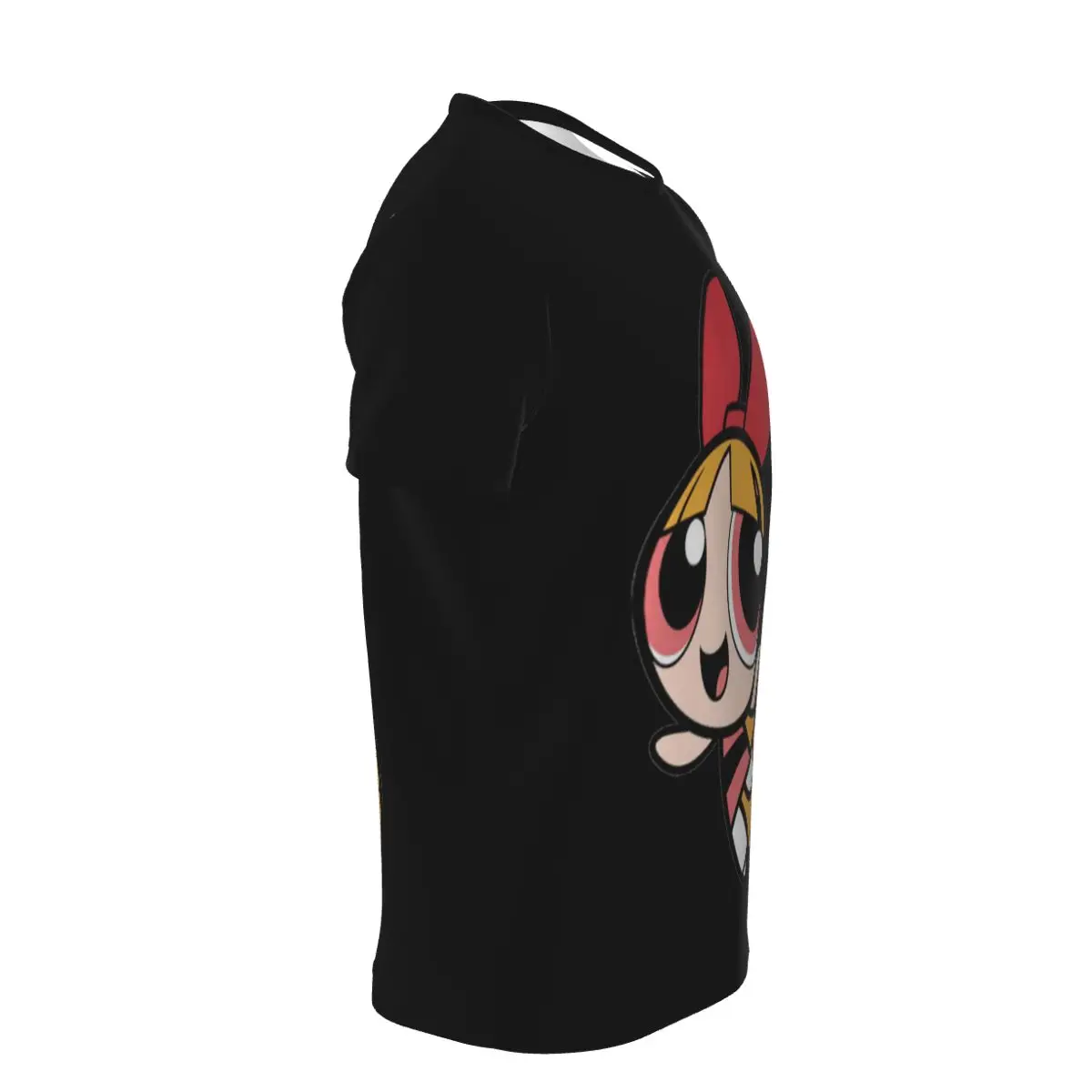 

2021 new Game Poster Art 3D printing men's summer top T-shirt Little policewoman women's round neck fit soft casual T-shirt