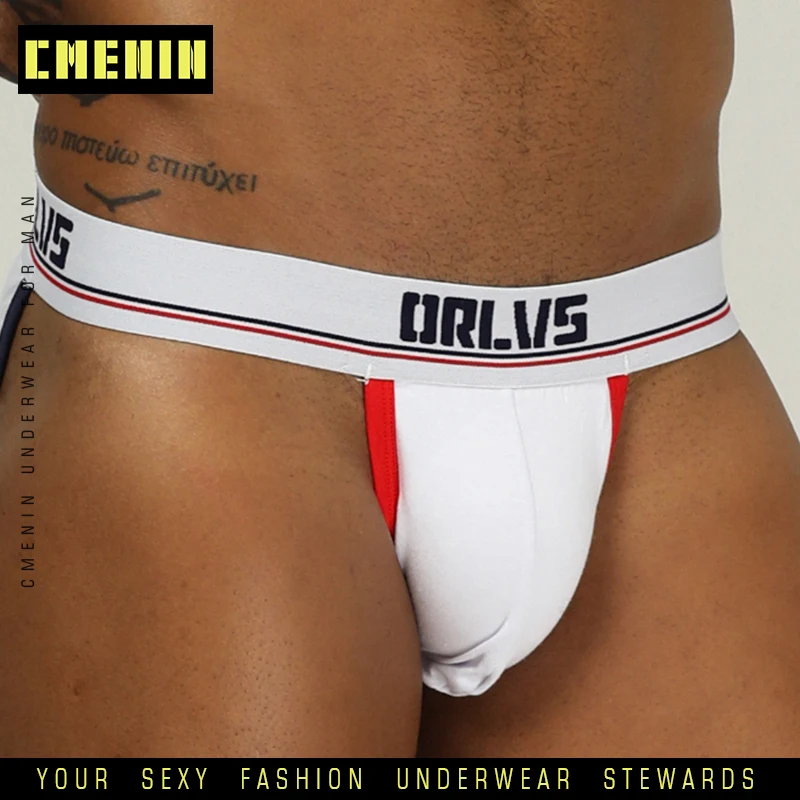 Сексуальное мужское нижнее белье Jockstrap мужские трусы для геев Cuecas с ремешком G Srting
