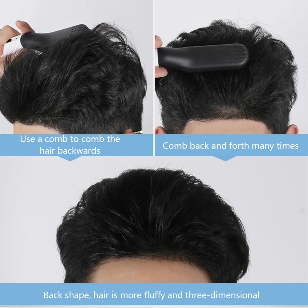Multifunctional Straight Hair Comb Beard Styling Smooth Ceramic Straightener Quick Styler Men |