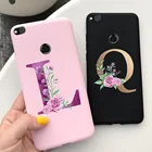 Чехол для Huawei P8 Lite 2017 P8Lite роскошный черный розовый чехол с надписью для Huawei P8 Lite женский чехол для телефона P8Lite 2017 мягкий чехол