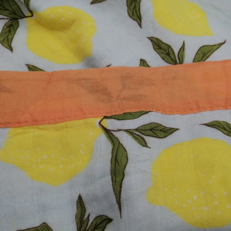 Лидер продаж четырехслойное детское одеяло из бамбукового хлопка и муслина для