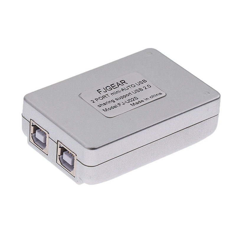 FJGEAR USB 2 0 автоматический переключатель порта хаб адаптер для настольный
