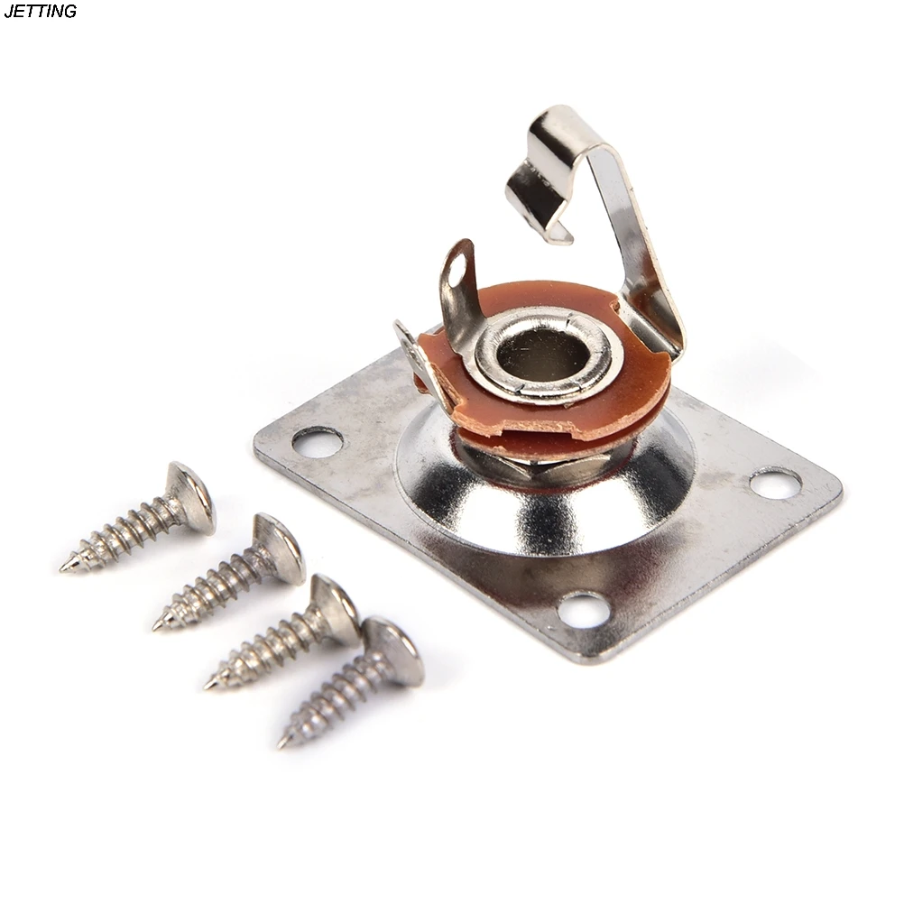 ИРИН гнездо для электрогитары 1/4 разъем вход/выход теле гитары цвета: золотистый