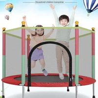 selfree indoor trampoline with protective net for adults kids jumping bed outdoor trampolines exercise fitness equipment bed