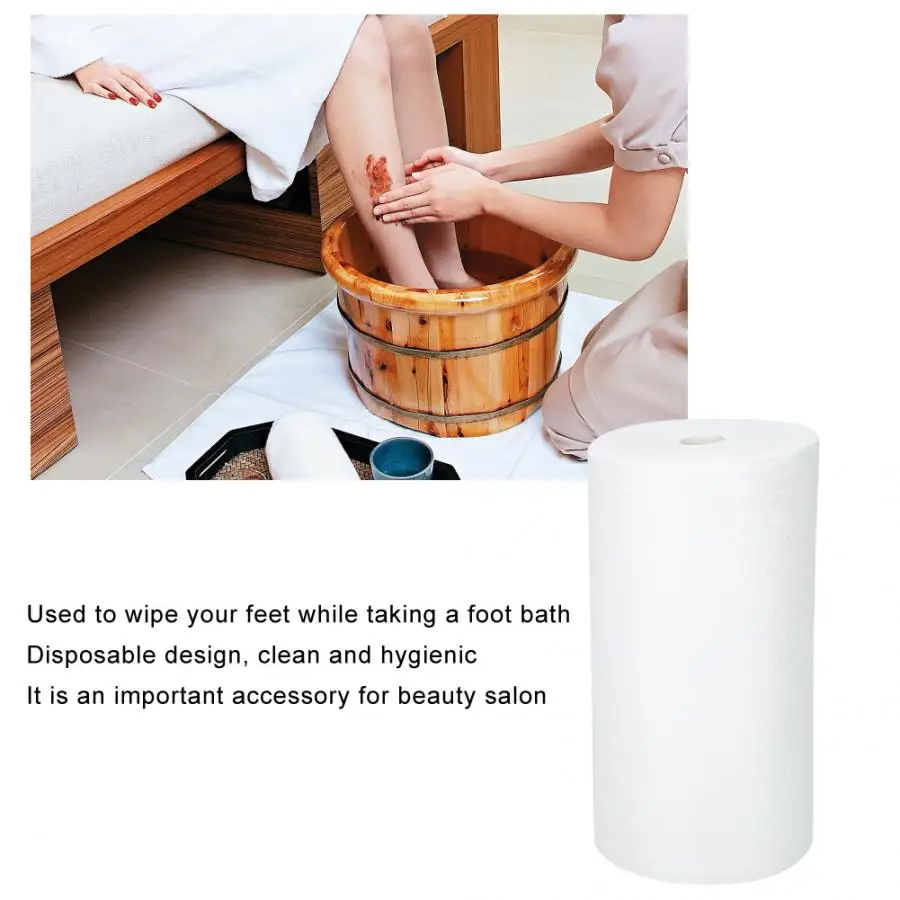 Одноразовое благоприятное для кожи банное полотенце салона красоты ног спа