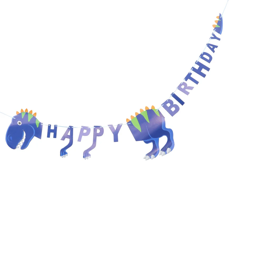 

1pc Themed Paper Birthday Banner Party Banner Party Hanging Decoration