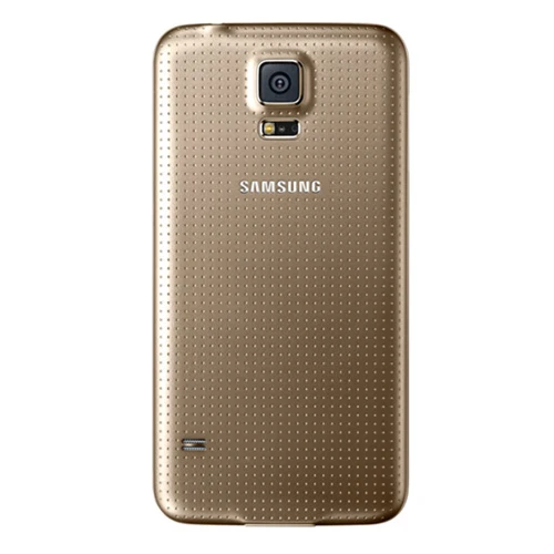 Samsung телефон задняя Батарейная дверь для SAMAUNG S5 G900S G900F G9008V G9006v S5 mini G870W задняя крышка батарейного отсека - Цвет: Gold
