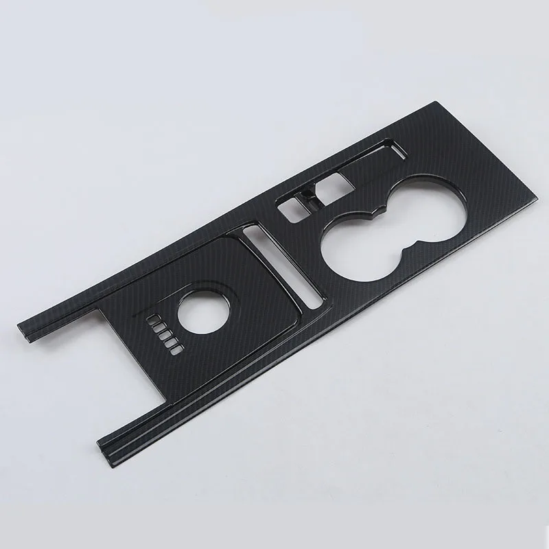 

Car Gear Shift Panel Trim Carbon Fiber Gear Shift Panel Trim Cover for Jaguar F-PACE 2016-2017