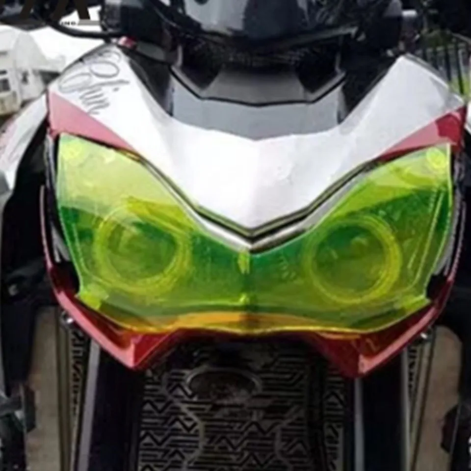 

Best selling motorcycle accessories headlight protection cover filter protection board for KAWASAKI Z900 2017