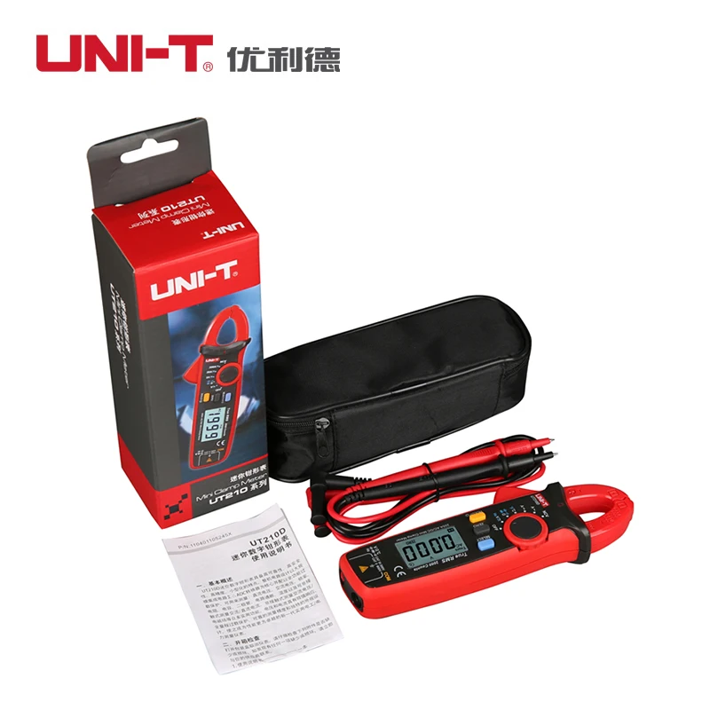 Цифровой Микро зажим Uni t ut210A/B/C/D/E Бесконтактный измеритель емкости и