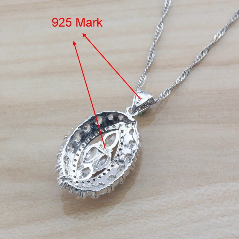 Австрийский натуральный белый камень CZ серебряный цвет женские свадебные