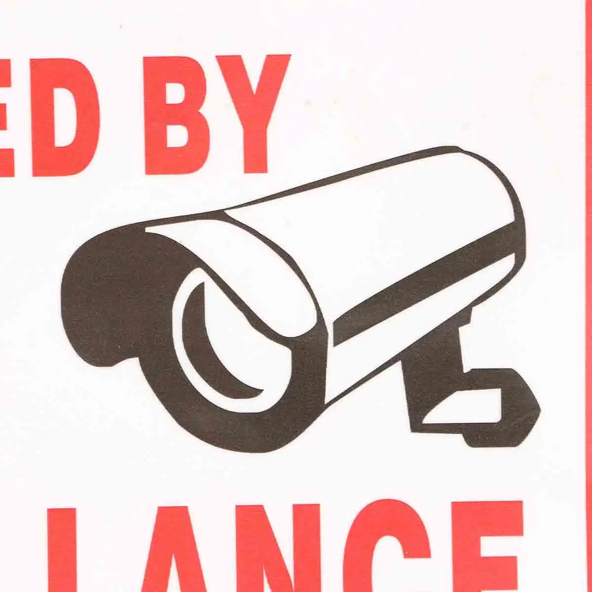 

5/10 Pcs CCTV Camera Sign Sticker Self-adhesive Decal Home CCTV Video Surveillance Security Camera Alarm Sticker Warning Signs