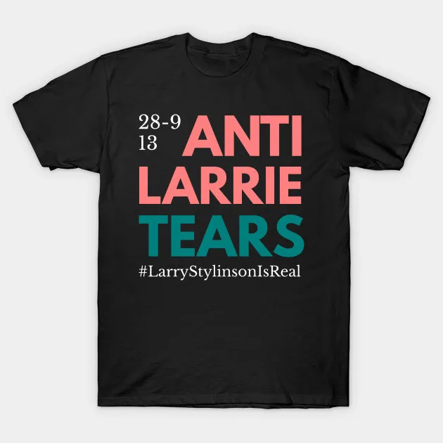Men t shirt Anti Larry Tears by glittermess tshirt Women shirt|Мужские футболки| |