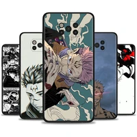 Japanese Anime Jujutsu Kaisen Phone Case For Xiaomi Poco NFC Pro Lite 10t CC9 Cover Black Soft Coque