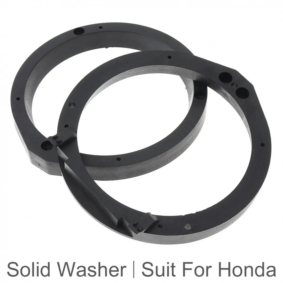 

2 Pcs Speaker Gasket Waterproof Quakeproof Plastic Solid Washer Adapters Brackets Speaker Mounts Plates Fit For Honda