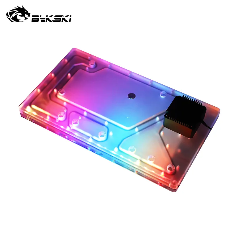 RGV-TT-LEVEL20XT, BYKSKI RGB прозрачный резервуар для воды для thermaltake TT уровень 20XT компьютерный чехол, резервуар с охлаждением, геймер ПК, водный путь