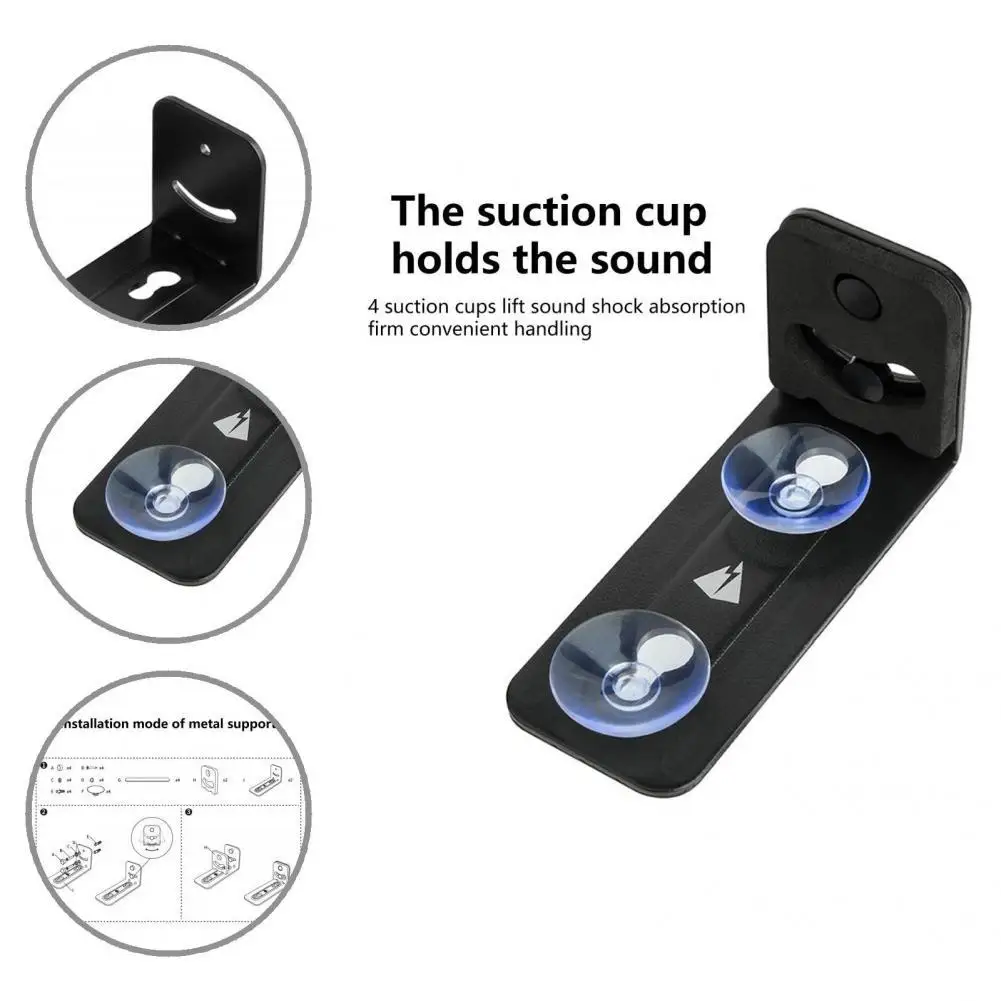 

Высококачественный металлический прочный держатель для звуковой панели, Настенный Монтажный держатель, аксессуары для динамиков, крепление для звуковой панели, кронштейн для звуковой панели